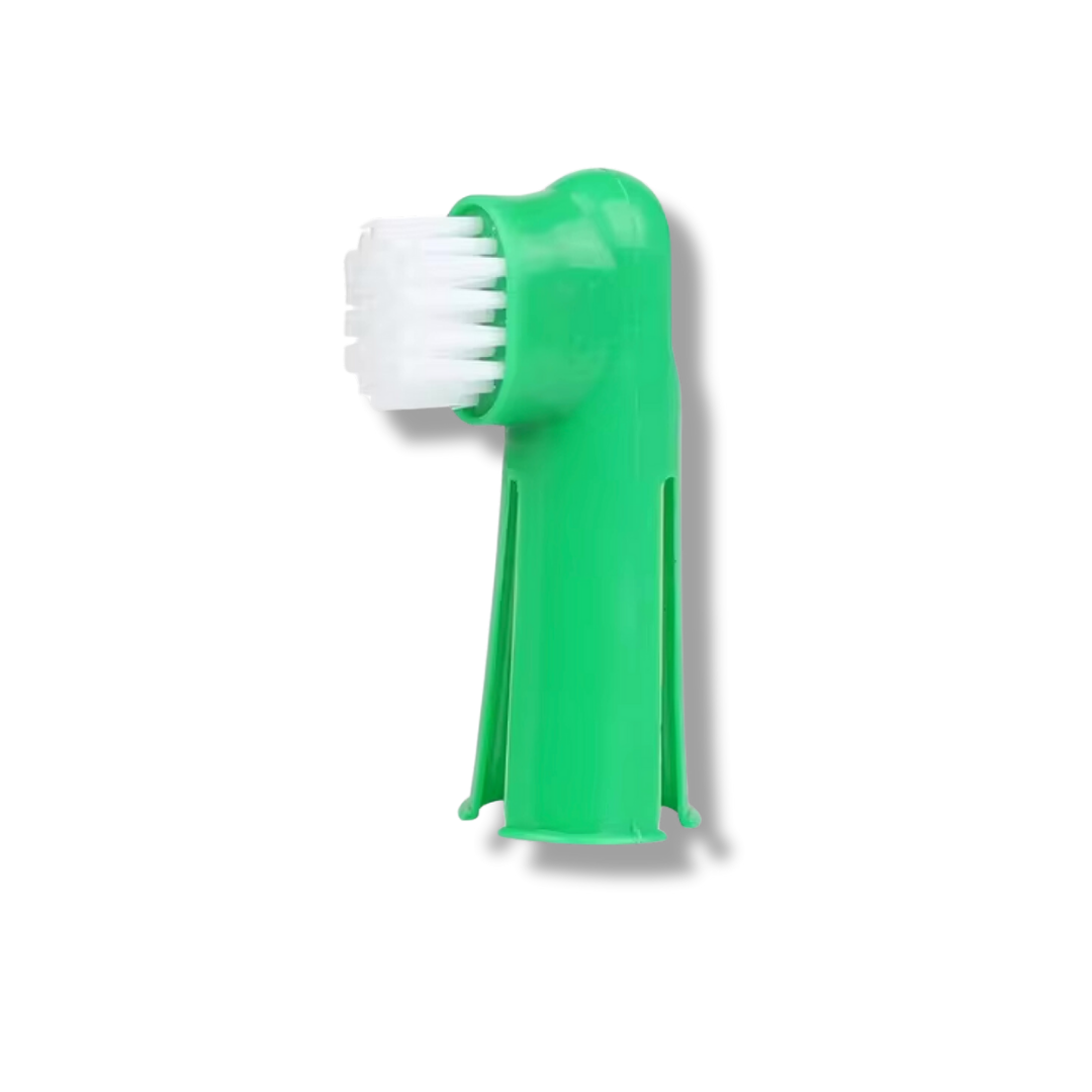 Pet finger toothbrush