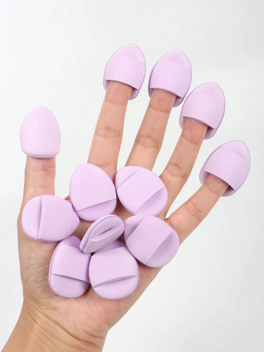 Finger Cushion Makeup Powder Puff – Multi-Pack