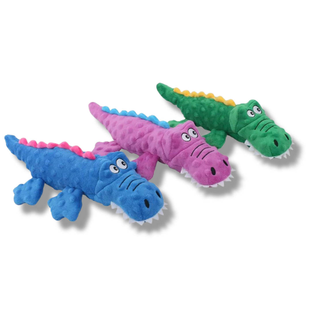 Crocodile dog toy