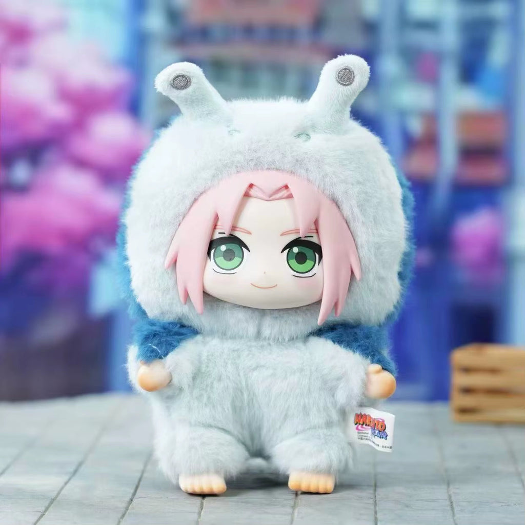 Shippuden Beast Party Series Cute Plush Doll Toy Cartoon Backpack Pendant Anime Peripheral Gift Box Naruto Blind Box Gift