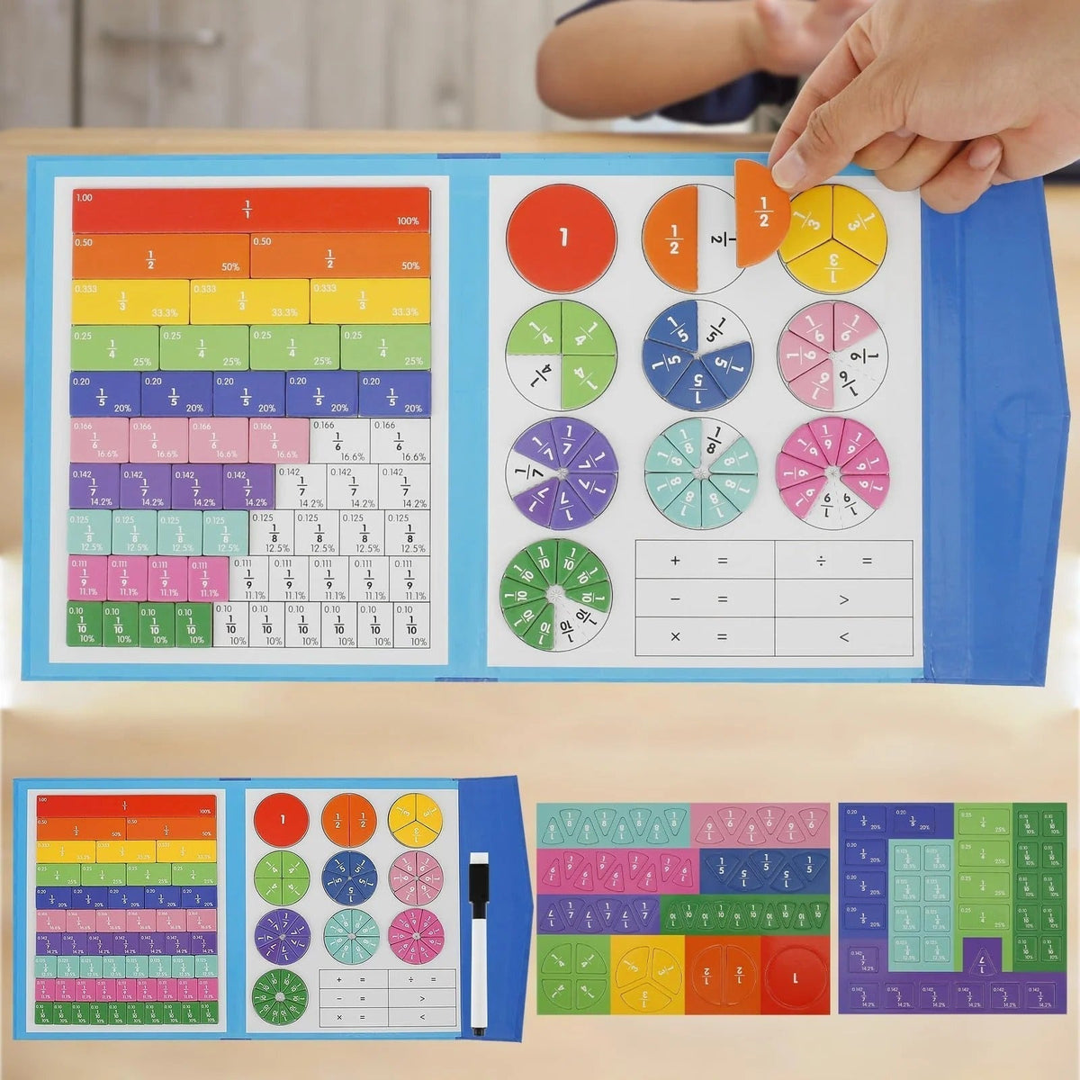 Magnet Montessori Fraction Puzzle