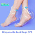 Disposable Foot Spa Covers – 100 Pack PE Pedicure Socks