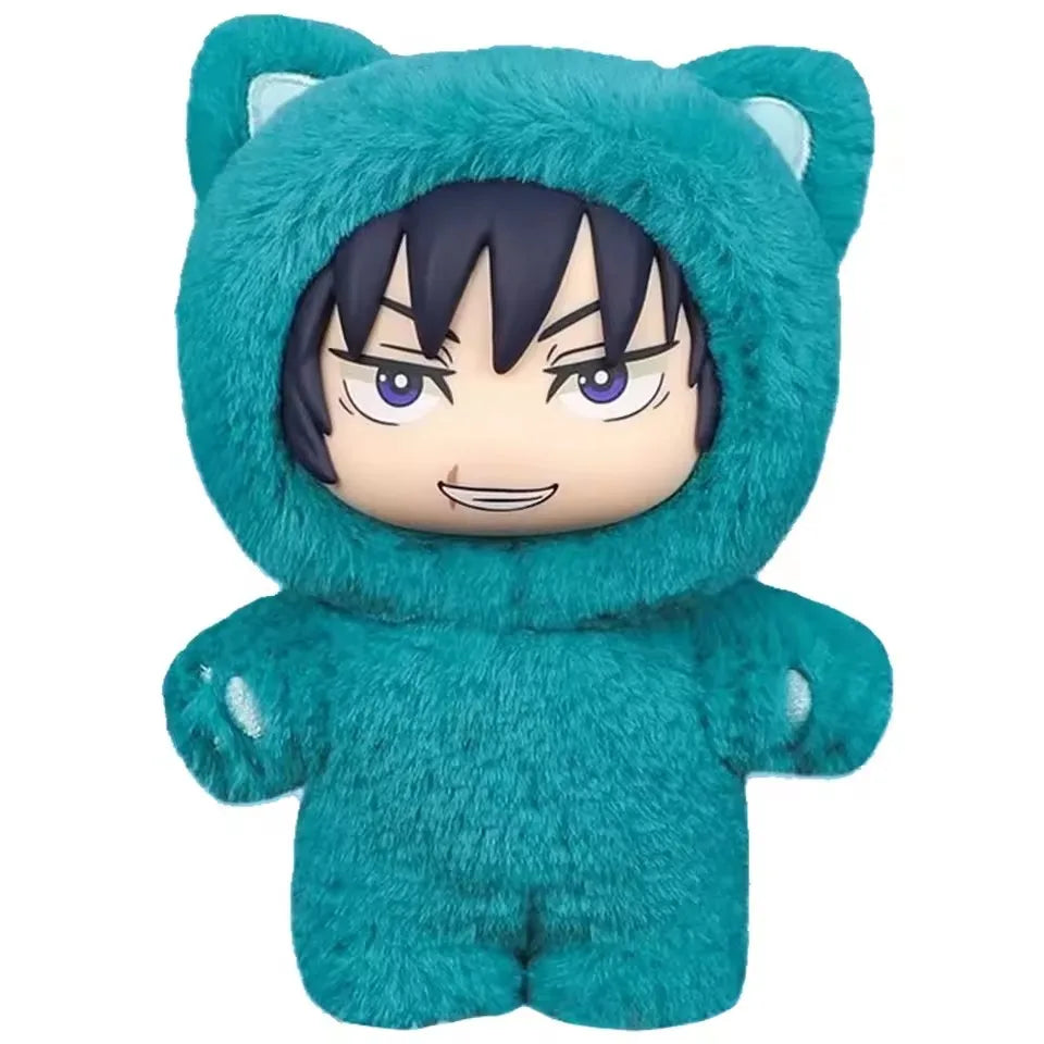2026New EAKI Jujutsu Kaisen Season 2 Cat Park Party Gojo Satoru Blind Box Doll Pendant Bag Model Series Toys