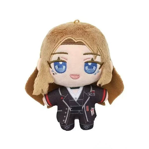 10cm Anime Limbus Company Cotton Plush Doll Ishmael Dante Faust Don Quixote Palm Christmas Gifts Desktop Decoration Trendy Toys