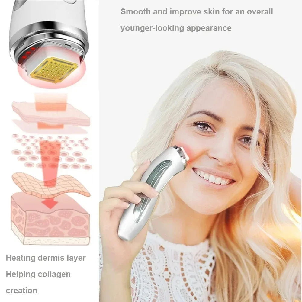 Electric Facial Skincare Device – Machine & Replacement Heads