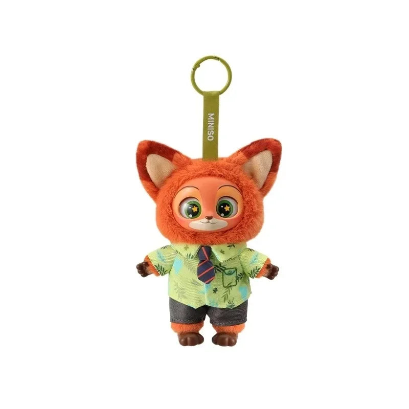 Disney Zootopia Blind Box Nick Judy Vinyl Doll Trendy Surprise Toy Cute Backpack Pendant Children's Birthday Gift