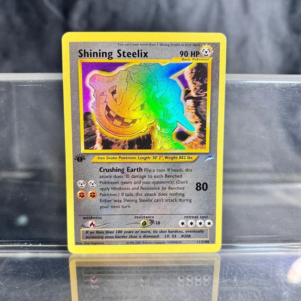 Holographic Game Trading Collection PTCG Proxy Cards Charizard Pikachu Mew EX Singl PKM Foil Cards Gengar VMAX Skyridge (SK)