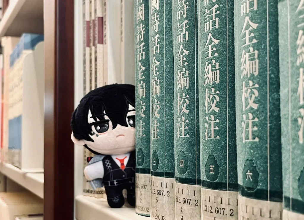 10cm Anime Limbus Company Cotton Plush Doll Ishmael Dante Faust Don Quixote Palm Christmas Gifts Desktop Decoration Trendy Toys