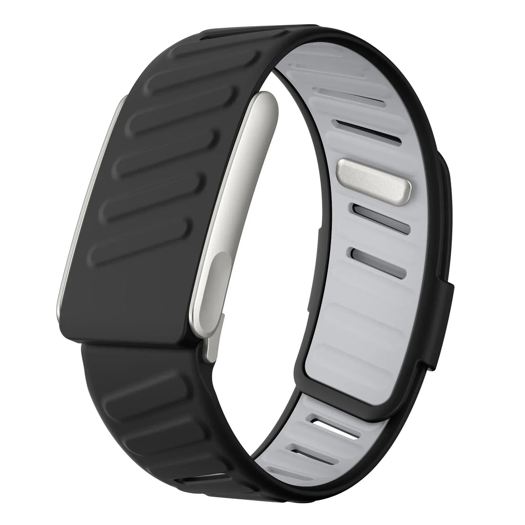 New WHOOP SportFlex Wrist Band Soft-Touch Silicone Waterproof and Sweatproof Adjustable Strap , 5.0 Compatible