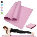Non-Slip Yoga & Pilates Exercise Mat – 3/4/6mm Thickness