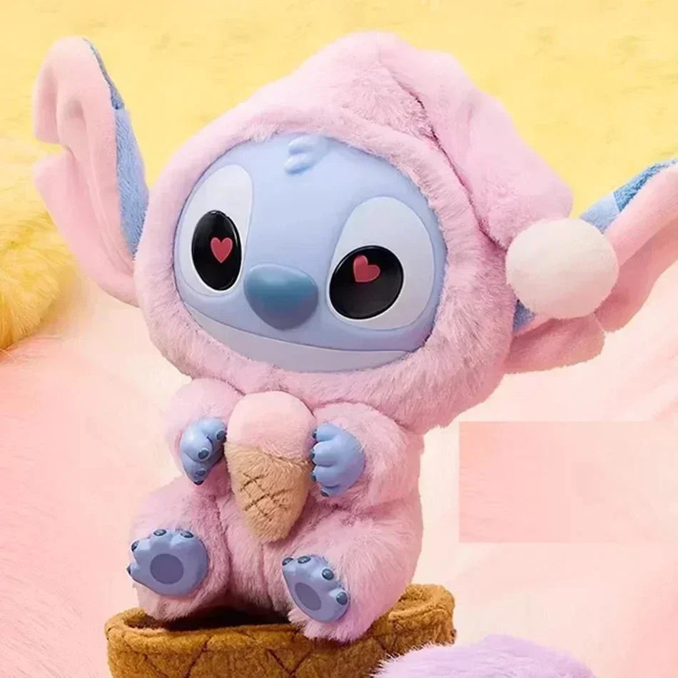 nuevo Stitch Plush Doll Blind Box Eat Before Sleep Series Vinyl Hanging Bag Cute Mystery Toy