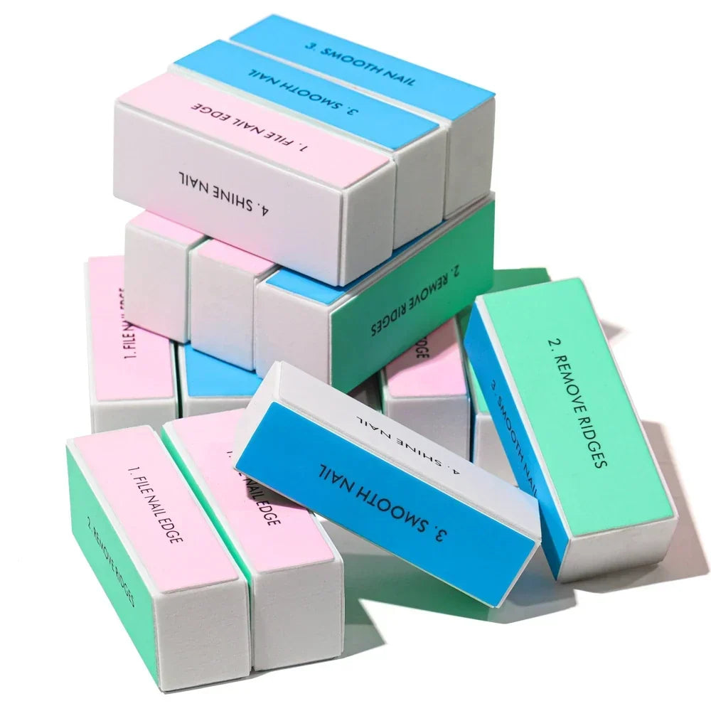 4-Sided Nail Buffing Block for Manicure & Pedicure