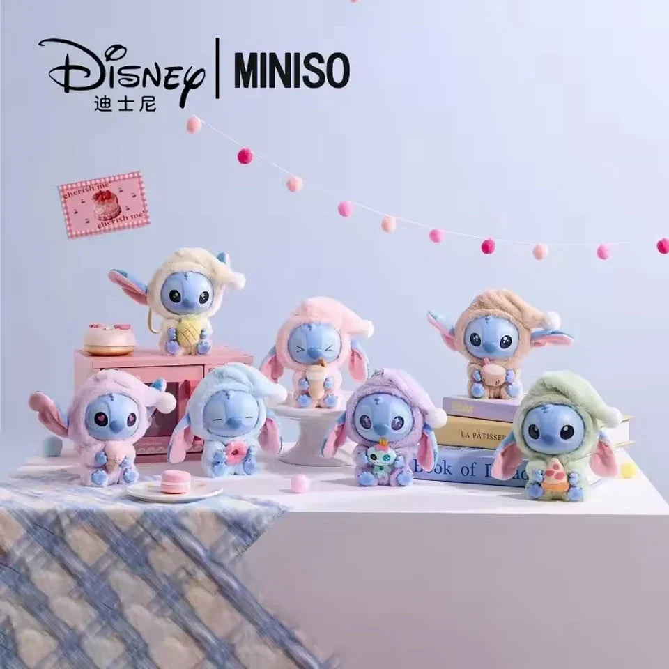 New Stitch Blind Box Bag Eat Some Thing Before Sleep Series Vinyl Pendant Cute Doll Mystery Box Fluffy Doll Surprise Gift Sale