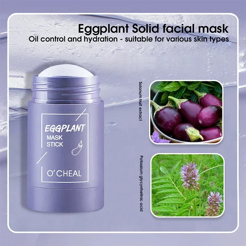 Solid Green Tea & Honey Moisturizing Facial Mask Stick