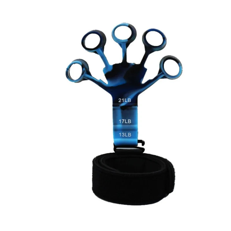 Finger Gripper Finger Exerciser Guitar Finger Exerciser 6 Resistant Levels Recovery Physical Tools Hand Strengthener For Patient