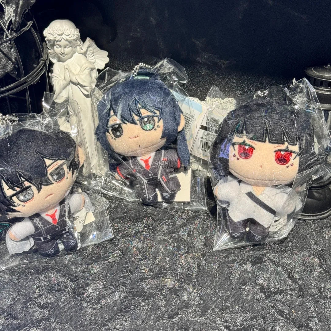 10cm Anime Limbus Company Cotton Plush Doll Ishmael Dante Faust Don Quixote Palm Christmas Gifts Desktop Decoration Trendy Toys