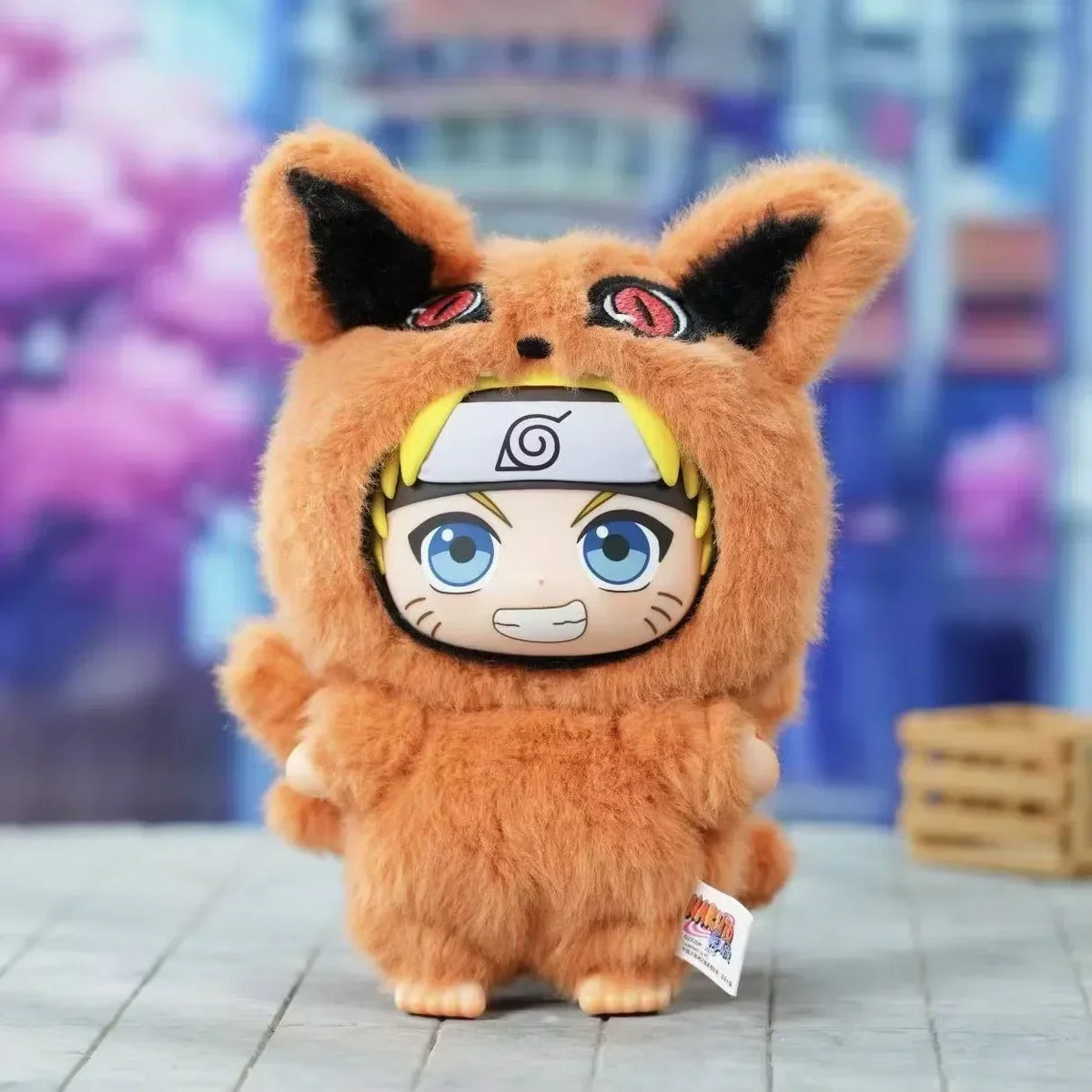 HOT!!Shippuden Beast Party Series Cute Plush Doll Toy Cartoon Backpack Pendant Anime Peripheral Gift Box Naruto Blind Box Gift