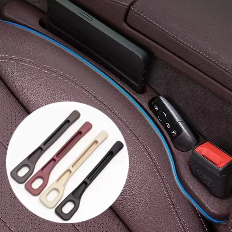 2Pcs Car Seat Gap Plug Strip 2025 Proof Seat Gap Storage Organizer Side Seam Car Gap Filler Leak Interior Decoration Universal