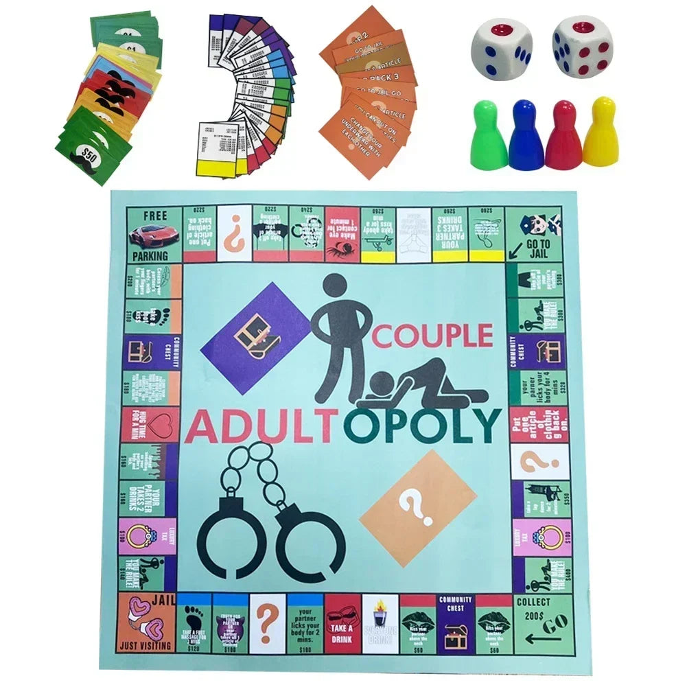 2025 New Adult Couple Game Night  Games Couple Board Funny Interactive 2 Player Board Game