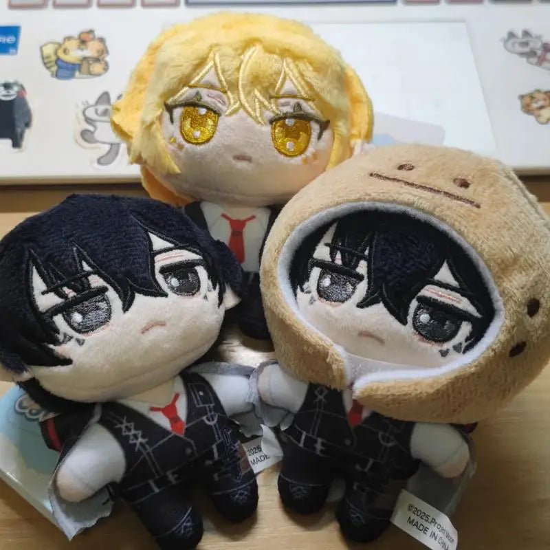 10cm Anime Limbus Company Cotton Plush Doll Ishmael Dante Faust Don Quixote Palm Christmas Gifts Desktop Decoration Trendy Toys