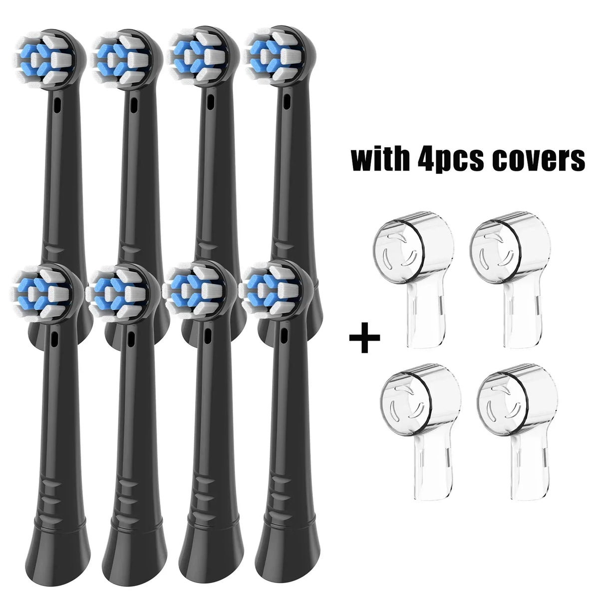 4/8/12/16 Pack Replacement Toothbrush Heads Compatible with Oral B iO, Brush Heads for Oral-B iO 2/3/4/5/6/7/8/9/10/7G Series