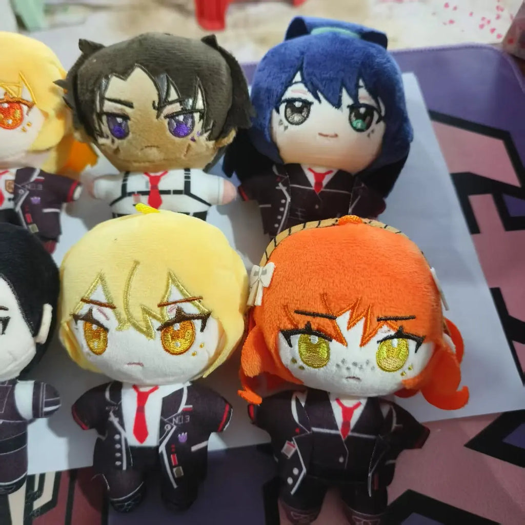 10cm Anime Limbus Company Cotton Plush Doll Ishmael Dante Faust Don Quixote Palm Christmas Gifts Desktop Decoration Trendy Toys