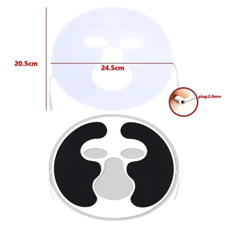 Self-Adhesive Facial TENS/EMS Electrode Gel Pads