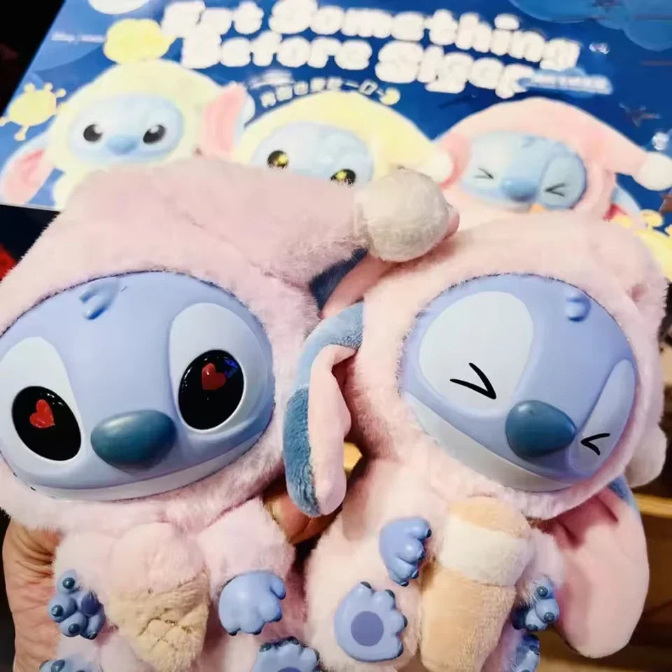 New Stitch Blind Box Bag Eat Some Thing Before Sleep Series Vinyl Pendant Cute Doll Mystery Box Fluffy Doll Surprise Gift Sale