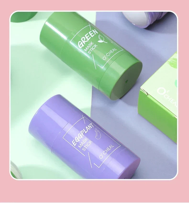 Solid Green Tea & Honey Moisturizing Facial Mask Stick