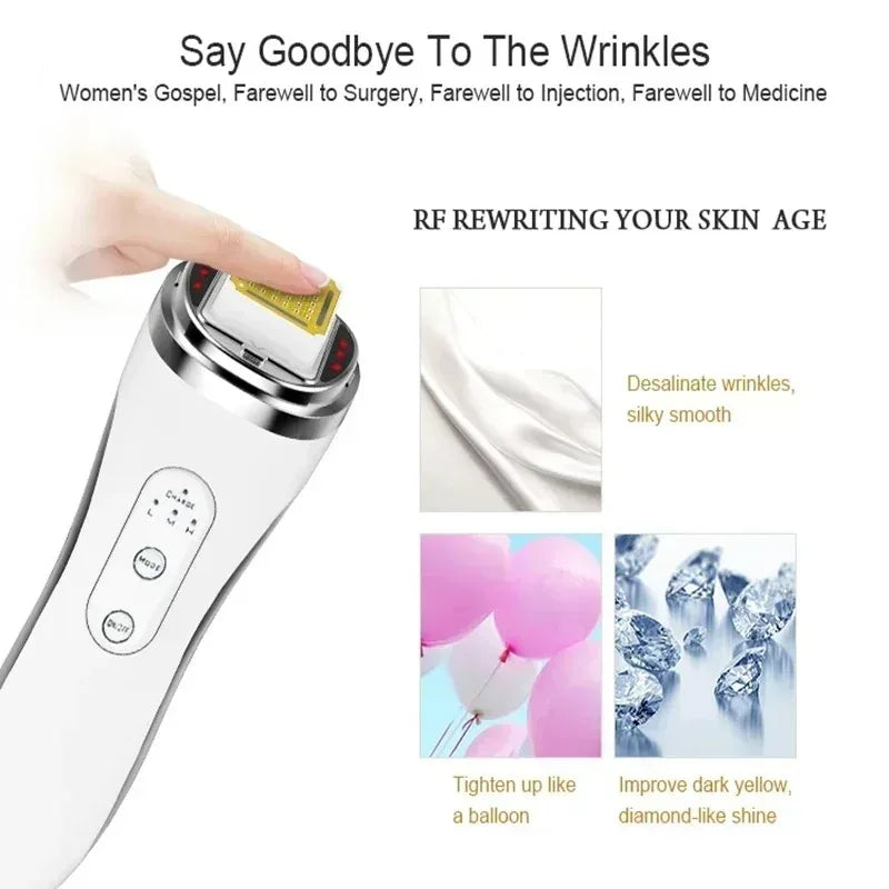 Electric Facial Skincare Device – Machine & Replacement Heads