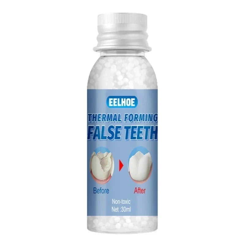 Resin 10ml/20ml/30ml Temporary Tooth Repair Teeth Gaps False Teeth Solid Glue Denture Adhesive Teeth Whitening-Tooth Beauty