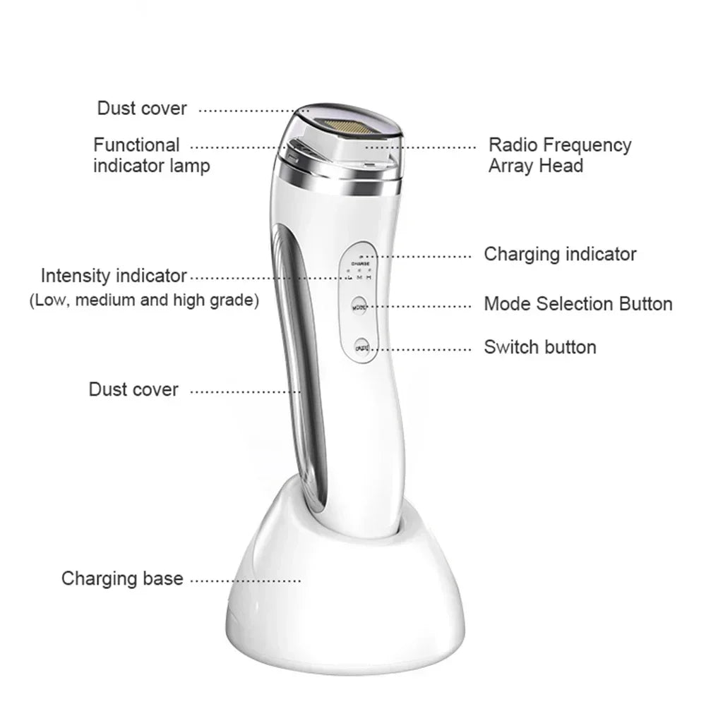 Electric Facial Skincare Device – Machine & Replacement Heads