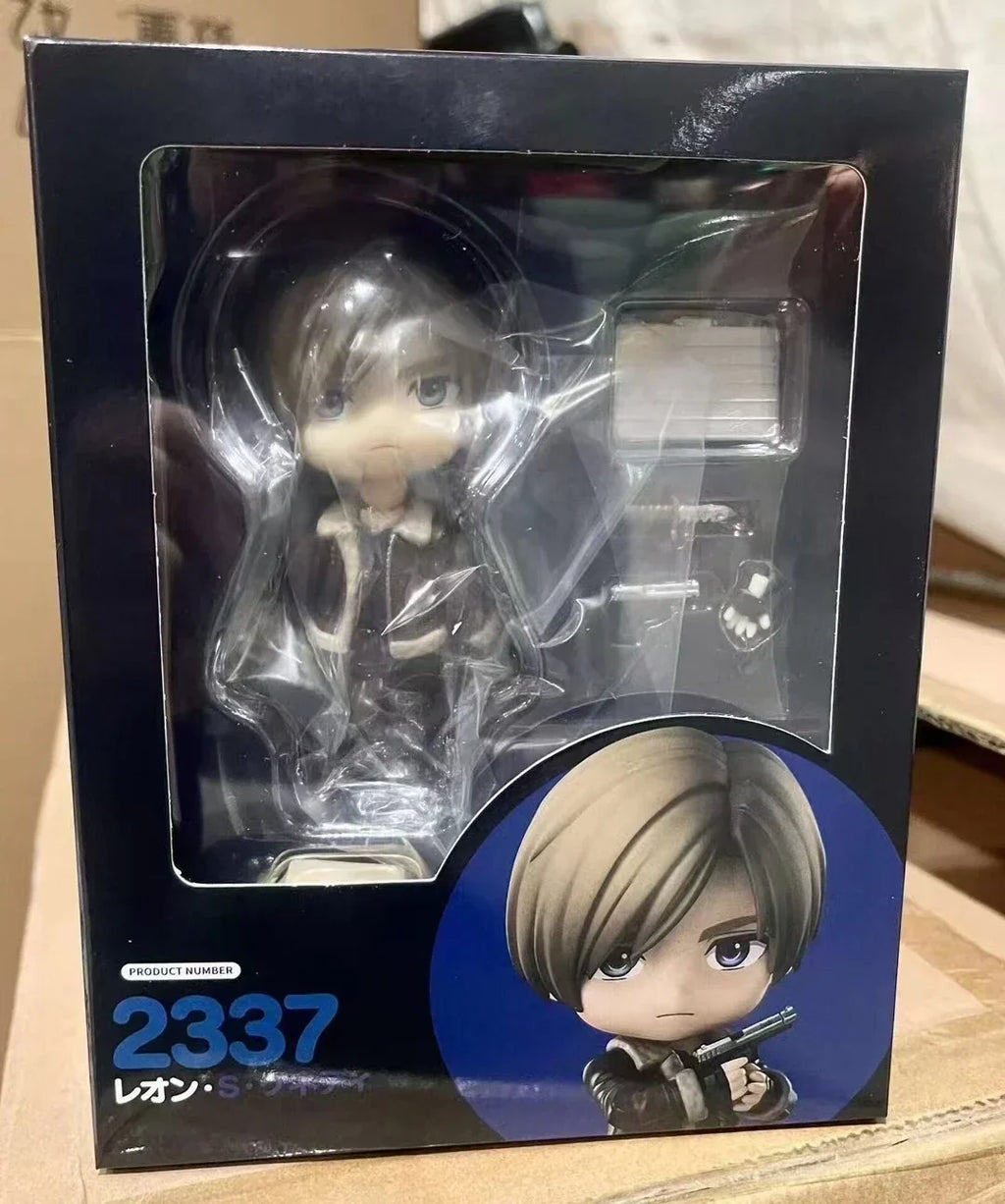 2026 New 10cm Resident Evil Anime Figure #2337 Biohazard Leon S.Kennedy Action Figures Pvc Adult Collection Model Doll Toys Gift
