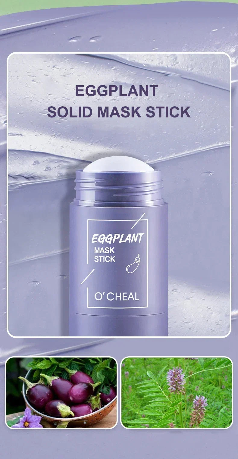Solid Green Tea & Honey Moisturizing Facial Mask Stick