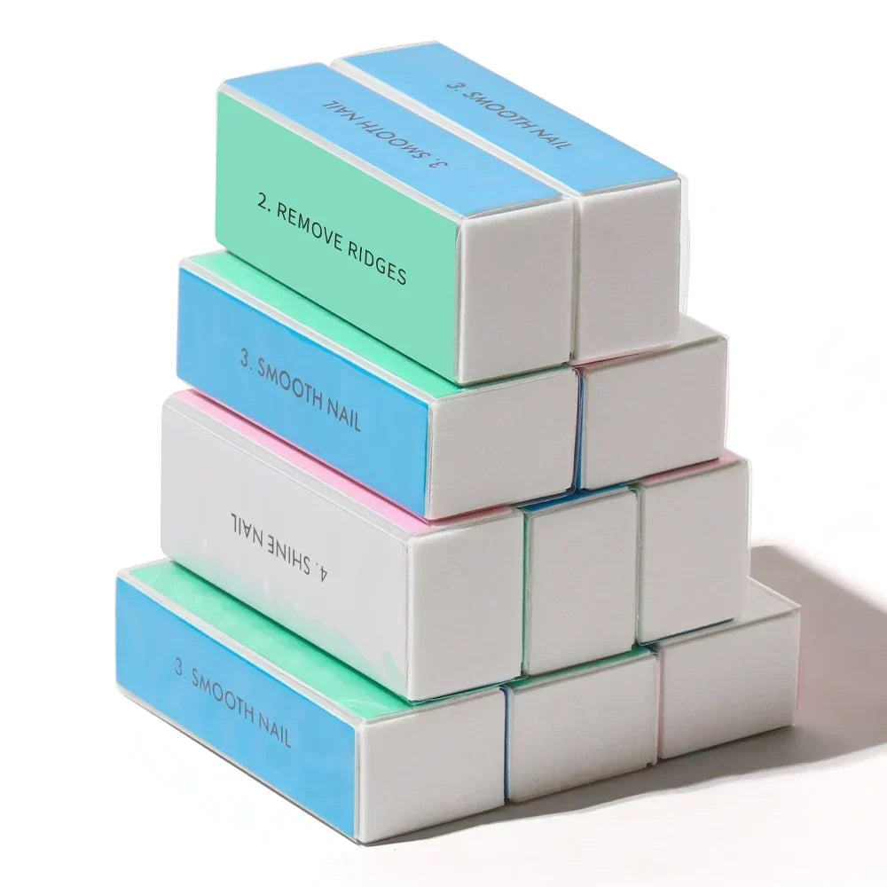 4-Sided Nail Buffing Block for Manicure & Pedicure