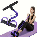 6-Tube Resistance Band Set for Full-Body Home Workouts