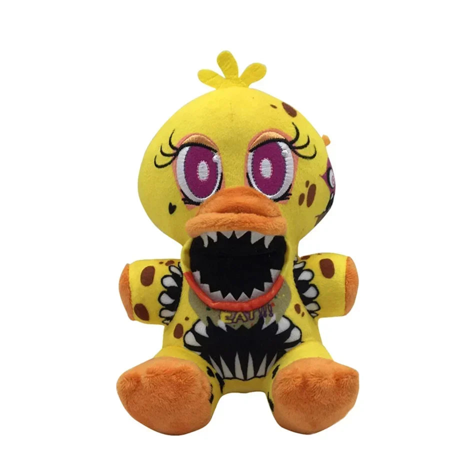FNAF Five Nights at Freddy's Freddy Fazbear Bonnie Foxy Sundrop Moondrop 18cm Soft Plush Doll Collectible Toy Gifts for Kids