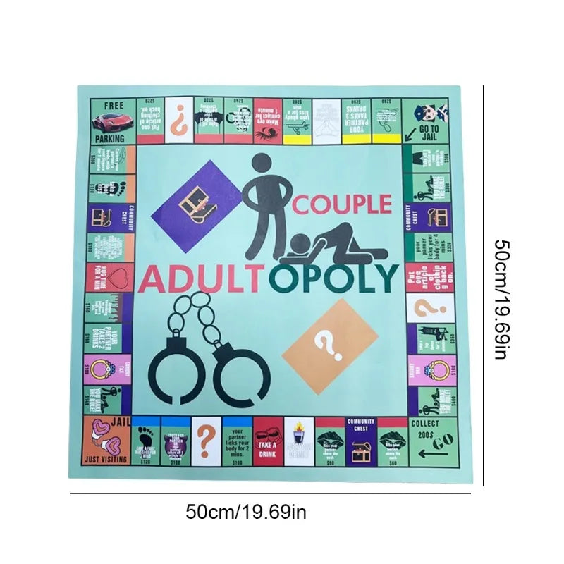 2025 New Adult Couple Game Night  Games Couple Board Funny Interactive 2 Player Board Game