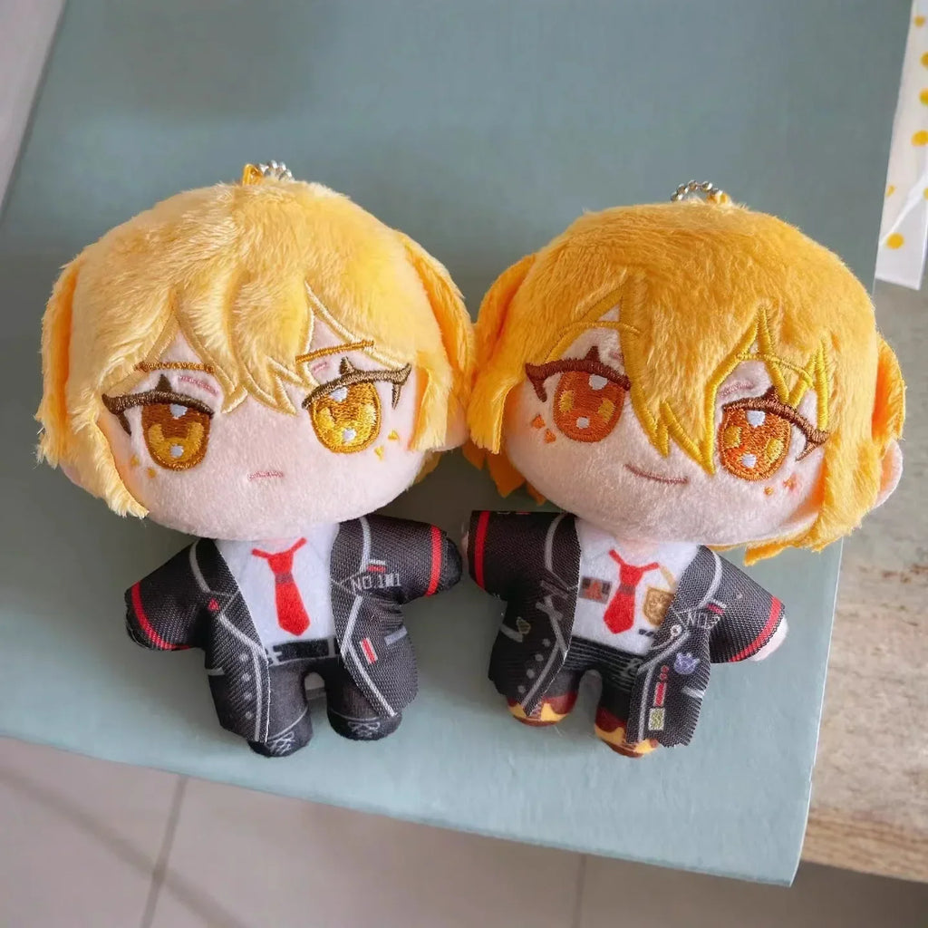 10cm Anime Limbus Company Cotton Plush Doll Ishmael Dante Faust Don Quixote Palm Christmas Gifts Desktop Decoration Trendy Toys