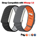 New WHOOP SportFlex Wrist Band Soft-Touch Silicone Waterproof and Sweatproof Adjustable Strap , 5.0 Compatible