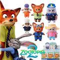Disney Zootopia Blind Box Nick Judy Vinyl Doll Trendy Surprise Toy Cute Backpack Pendant Children's Birthday Gift