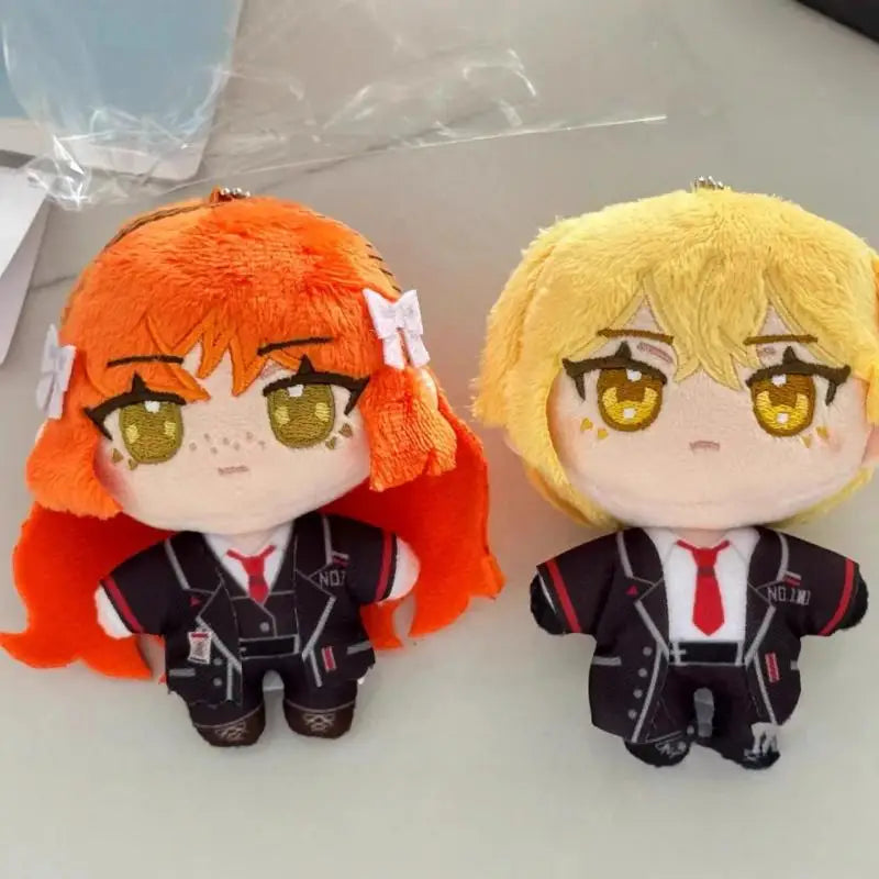 10cm Anime Limbus Company Cotton Plush Doll Ishmael Dante Faust Don Quixote Palm Christmas Gifts Desktop Decoration Trendy Toys