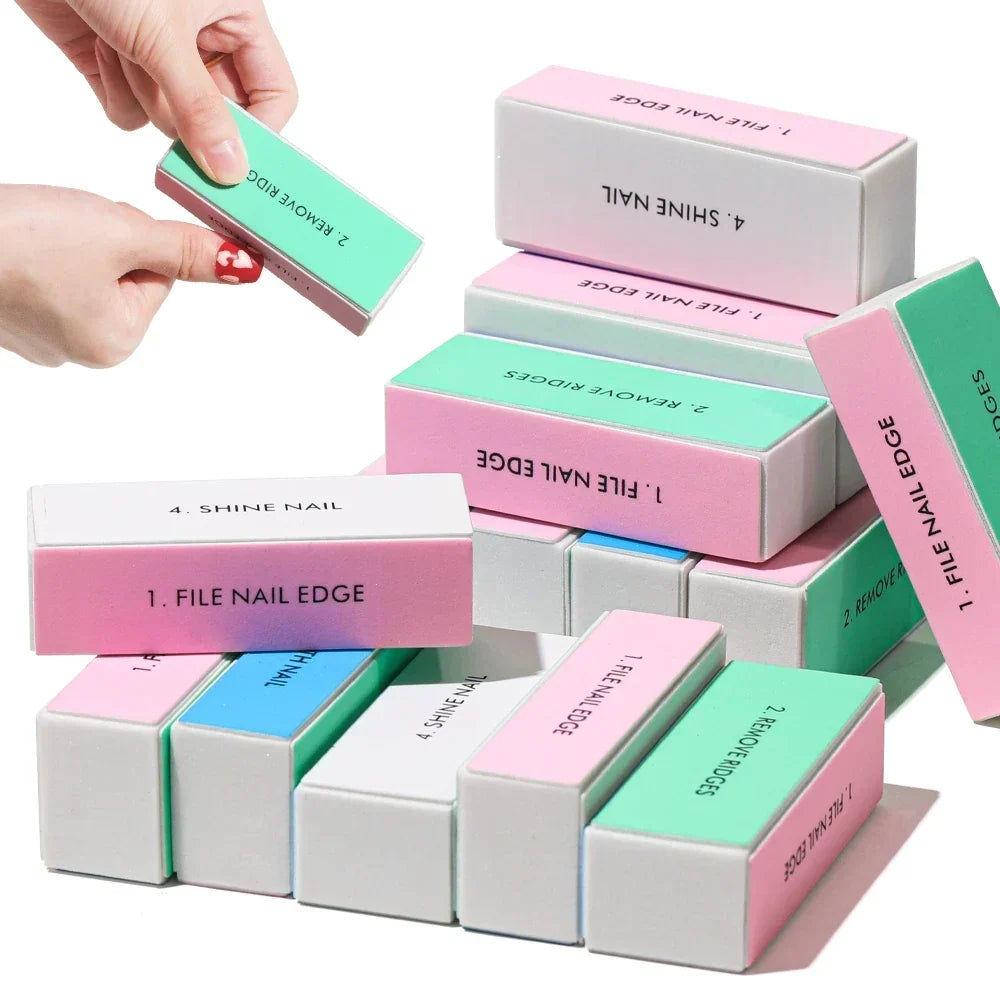 4-Sided Nail Buffing Block for Manicure & Pedicure
