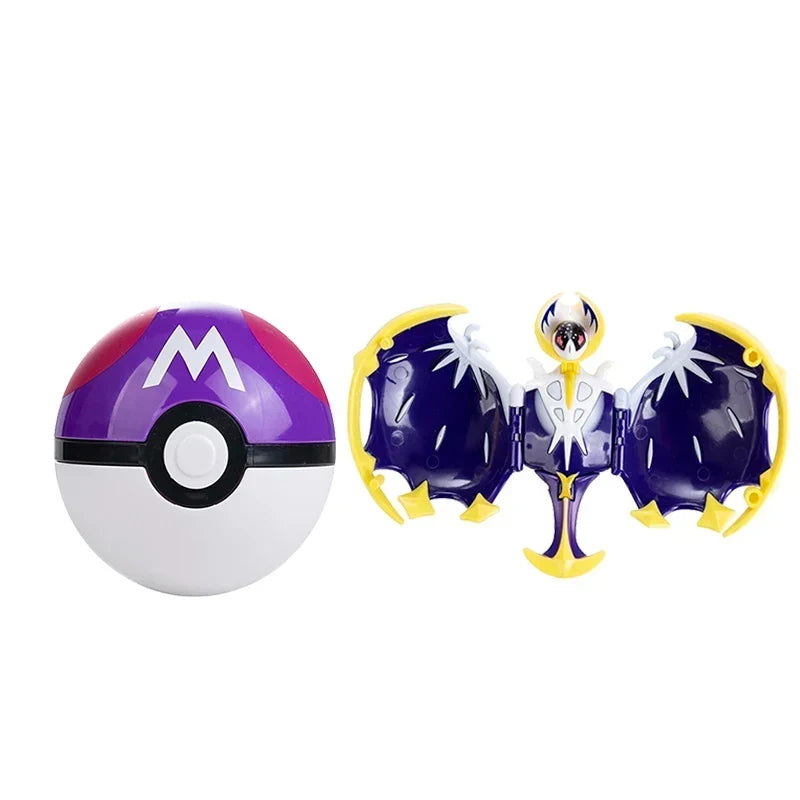 About Pokemon Anime Figure Charizard Pikachu Gyarados Pocket Monster Figure Pokeball Action Deformation Toy Model Children Gift