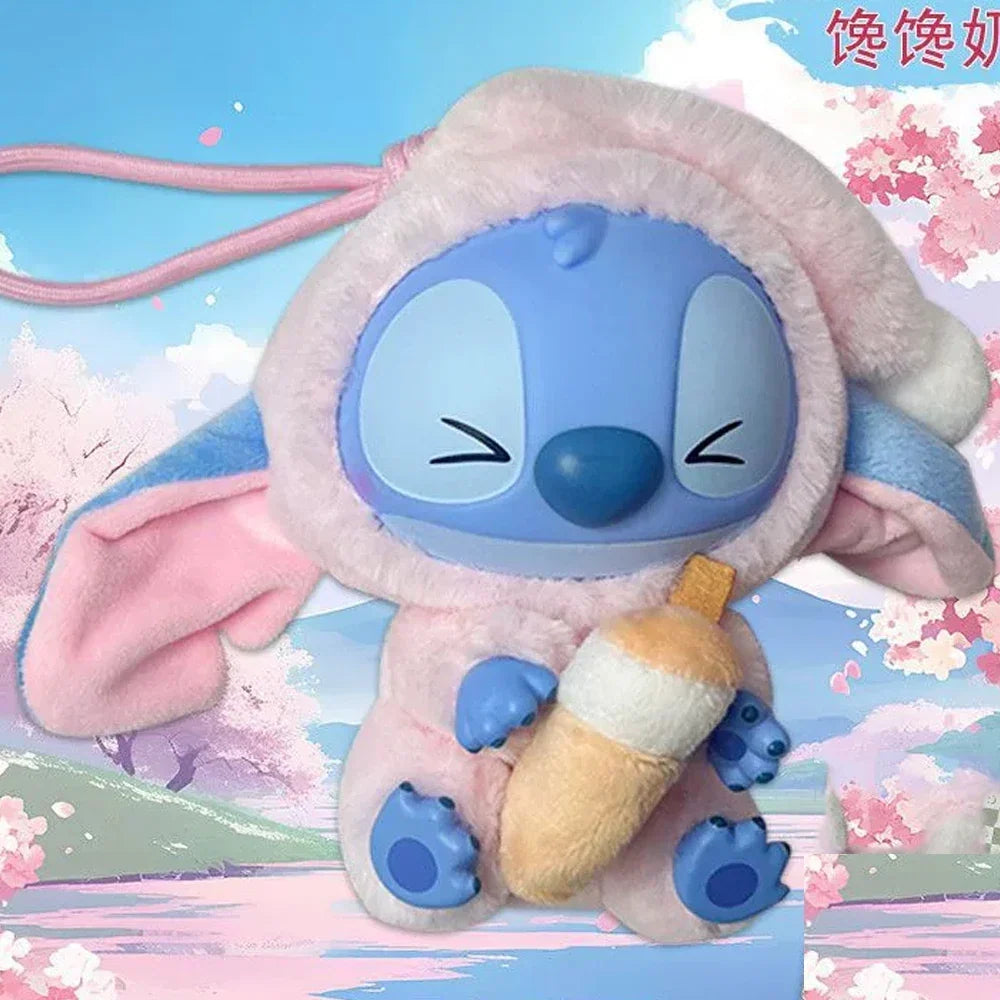 New Stitch Blind Box Bag Eat Some Thing Before Sleep Series Vinyl Pendant Cute Doll Mystery Box Fluffy Doll Surprise Gift Sale
