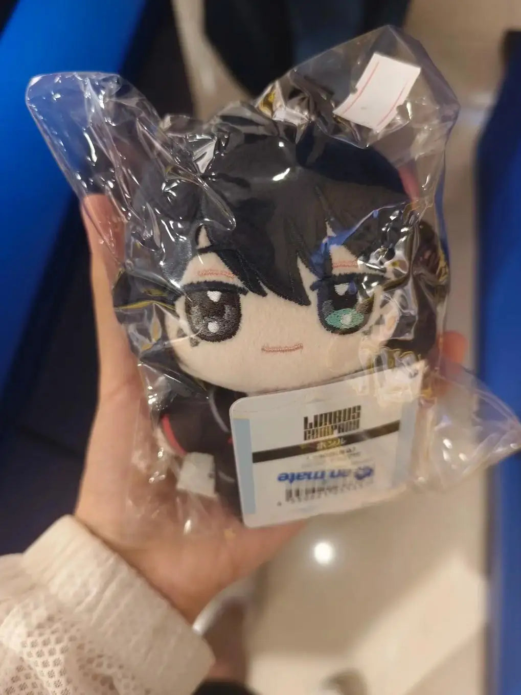 10cm Anime Limbus Company Cotton Plush Doll Ishmael Dante Faust Don Quixote Palm Christmas Gifts Desktop Decoration Trendy Toys