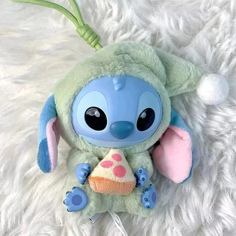 nuevo Stitch Plush Doll Blind Box Eat Before Sleep Series Vinyl Hanging Bag Cute Mystery Toy