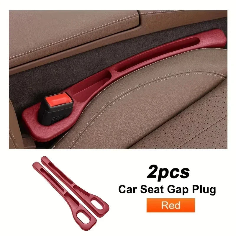 2Pcs Car Seat Gap Plug Strip 2025 Proof Seat Gap Storage Organizer Side Seam Car Gap Filler Leak Interior Decoration Universal
