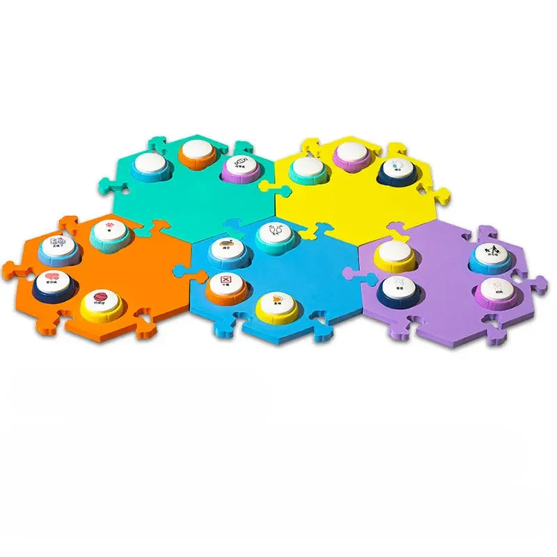 Recordable Pet Communication Buttons for Dog Training