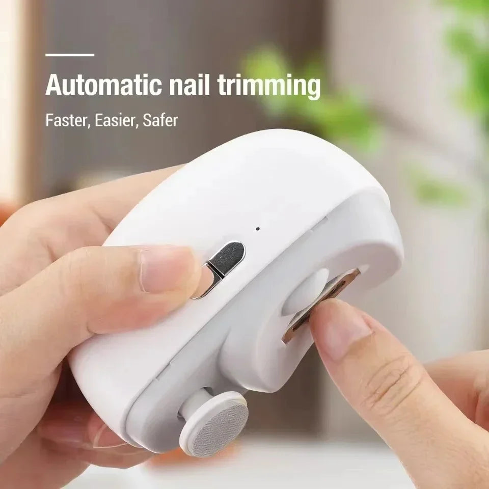 2-in-1 Automatic Electric Nail Clipper & Grinder